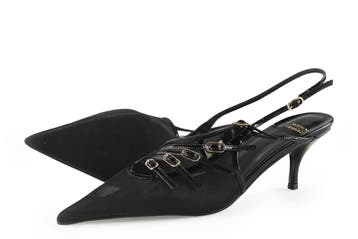 Jeffrey Campbell Slingbacks in maat 39 Zwart, Verzenden