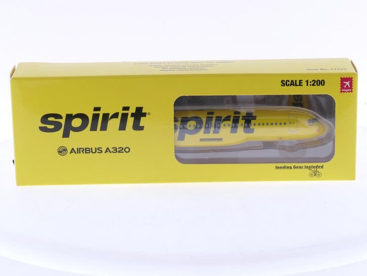 Schaal 1:200 Hogan Wings 11229 Airbus A320 Spirit Reg...., Hobby en Vrije tijd, Modelbouw | Vliegtuigen en Helikopters, Nieuw