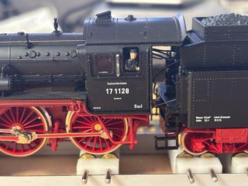 Roco H0 - 43214 - Stoomlocomotief met tender (1) - BR 17, Nieuw