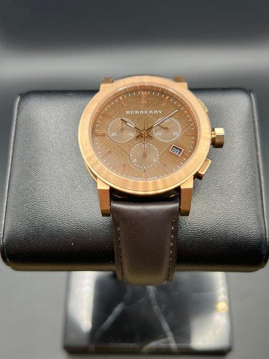 Burberry - The City - Sans prix de réserve - BU9755 -, Handtassen en Accessoires, Horloges | Heren