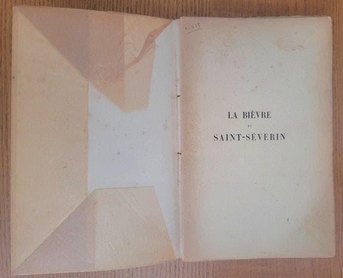 J.-K. Huysmans - La Bièvre et Saint-Séverin - 1898, Antiek en Kunst, Antiek | Boeken en Manuscripten