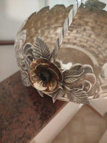 Tafelmiddenstuk - .900 zilver - Tughra Ottomano - 1050 g