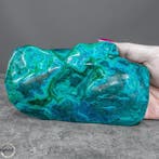 Museumwaardige chrysocolla- en malachietsculptuur uit Congo, Collections