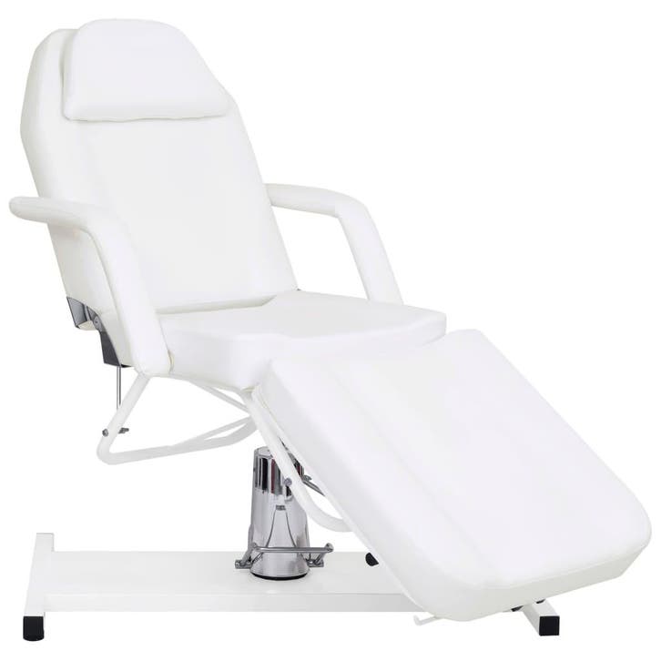 vidaXL Massagetafel 180x62x(87-112) cm wit, Sport en Fitness, Massageproducten, Nieuw, Verzenden