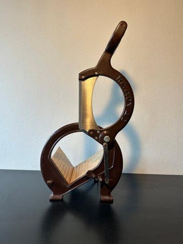 Raadvad - Broodsnijmachine - 294 - Hout, IJzer, Staal