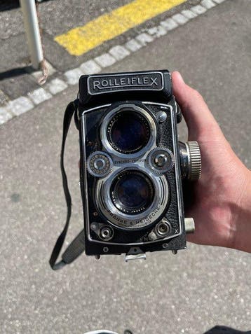 Rollei Rolleiflex 3.5B 1956 mit Carl Zeiss 3,5/75mm |, Audio, Tv en Foto, Fotocamera's Analoog, Nieuw