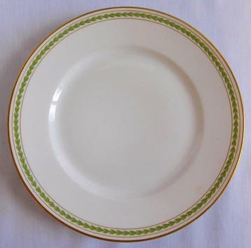 Damon - Bord - Porcelaine de Paris - ondertekend door Damon