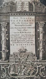 Biblia dat is de gantsche H. Schrifture - 1737