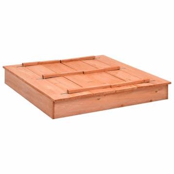 vidaXL Zandbak 95x90x15 cm vurenhout, Verzenden