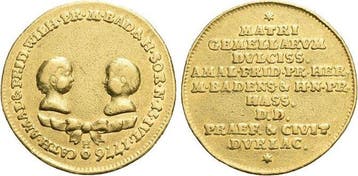 Goud-dukat 1776 Baden-durlach Karl Friedrich 1738-1806, Verzenden