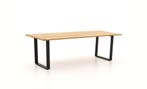 Apple Bee Condor tuintafel Black met teak blad 240 x 95 cm |, Tuin en Terras, Nieuw