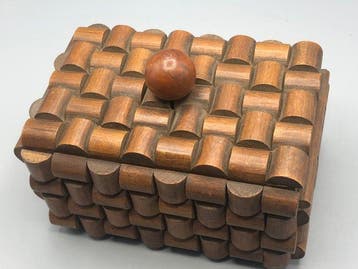 Doos - Beuken - Brutalistische stijl 1950-60