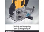 Powerplus POWX093 Bovenfrees - 1500W - Max. diepte: 50mm -, Bricolage & Construction, Verzenden