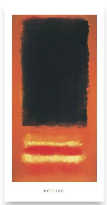 Mark Rothko (1903-1970) - “Untitled, 1950”. - 100 x 50 cm