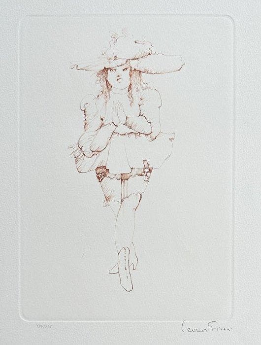 Leonor Fini (1907-1996) - La danseuse, Antiek en Kunst, Antiek | Overige Antiek