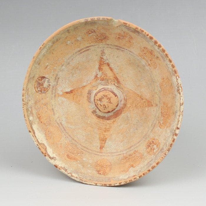 Etruscan Aardewerk Bord, Collections, Minéraux & Fossiles