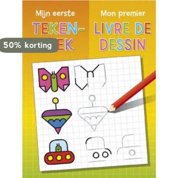 Mijn Eerste Tekenboek 9789044724943, Verzenden