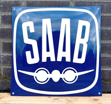 Saab vliegtuiglogo, Verzenden