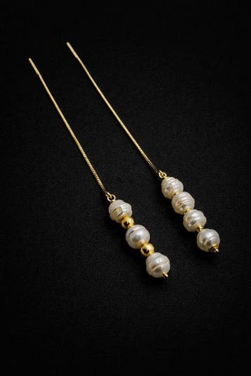 Joaillerie d’auteur - Perles - Argent 925 - Certificat -