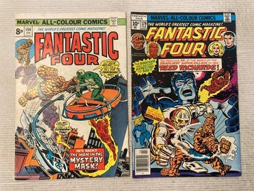 Fantastic Four (1961) 5 comics in range # 154 to 229 +, Nieuw