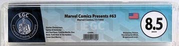 Marvel Comics Presents #63 - EGC 9.8 - 1 Graded comic - EO -, Boeken, Nieuw