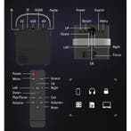 BW-VP7 Mini LCD Projector met Speaker - Mini Beamer Home, Verzenden