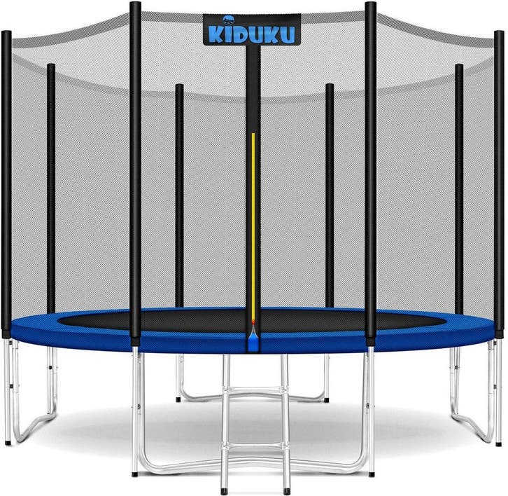 KIDUKU® Trampoline Ø366cm | Complete set met veiligheidsnet,, Kinderen en Baby's, Speelgoed | Buiten | Trampolines, Nieuw, Verzenden