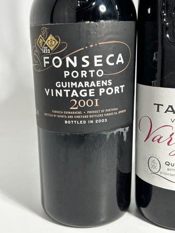 2001 Taylors, Quinta de Vargellas & 2001 Fonseca Guimaraens
