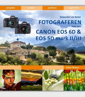 Bewuster en beter fotograferen met de Canon EOS 6D en EOS 5D, Verzenden, Zo goed als nieuw, Pieter Dhaeze