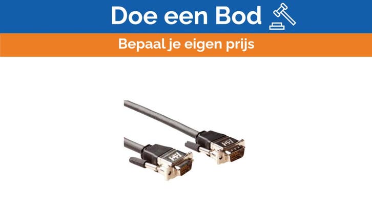 Bieden: Marine Grade VGA High Performance 20m Male to Male, Huis en Inrichting, Woonaccessoires | Overige, Ophalen of Verzenden