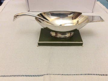 Christofle - Christian FJERDINGSTADT - Sauskom - saucière, Antiquités & Art