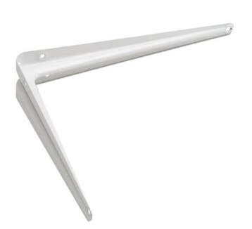 BAZO Plankdrager Wit 350 x 400 mm - Staal, Verzenden, Nieuw