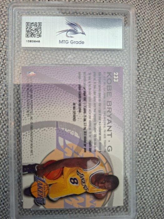 1996/97 Fleer Fleer Kobe Bryant 233 Rookie-kaart - MGC - 1, Collections, Autocollants