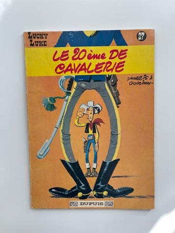 Lucky Luke T27 - Le 20ème de cavalerie + dédicace - B - 1, Boeken, Nieuw
