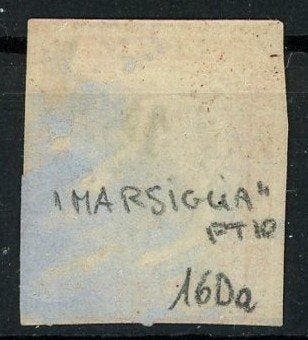Anciens états italiens - Sardaigne 1861 - Effigie de S.M.