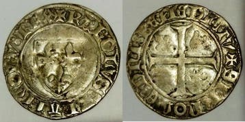 France Frankreich Dup 377 Karl Vi 1380-1422 Blanc Guenar..., Verzenden