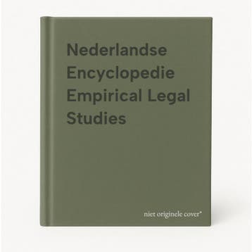 Nederlandse Encyclopedie Empirical Legal Studies, Verzenden, Gelezen