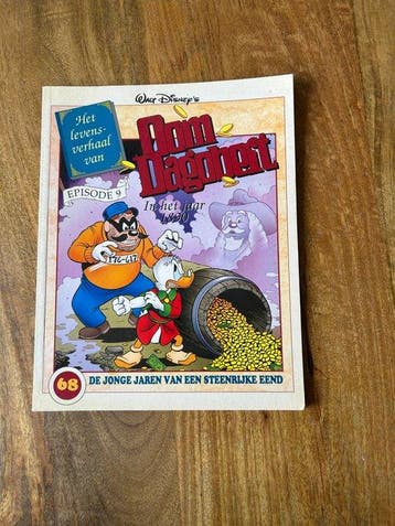 Oom Dagobert 53 t/m 59 + 67 & 68 - 9 Album - Eerste druk -