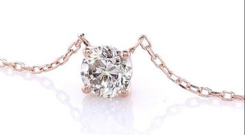 Zonder minimumprijs - Ketting met hanger - 14 karaat