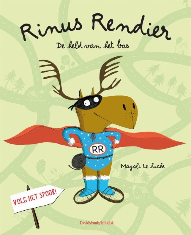 Rinus rendier 9789059083776 Magali Le Huche, Boeken, Kinderboeken | Baby's en Peuters, Gelezen, Verzenden