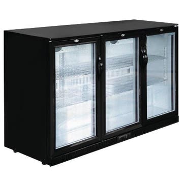 Barkoelkast | G-SERIE | 320L | Zwart | +2°C/+8°C | Statisch, Verzenden, Nieuw in verpakking