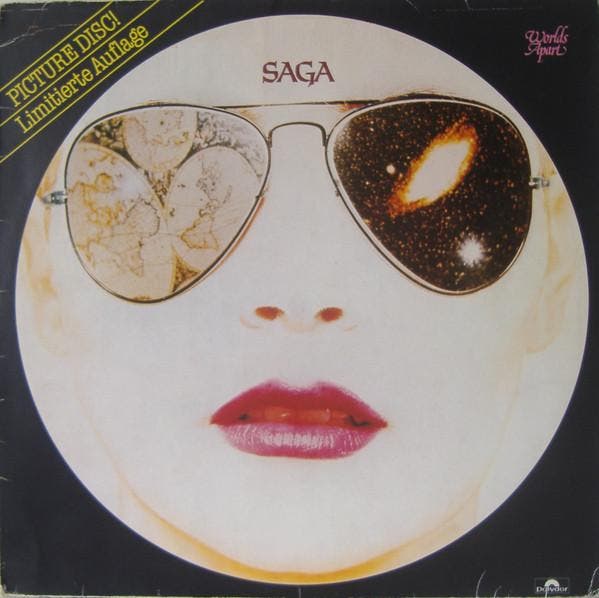 Saga - Worlds Apart, Cd's en Dvd's, Vinyl | Pop, Gebruikt, Verzenden