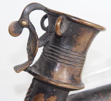 Bamoun, Bamileke - Pijp - Brons