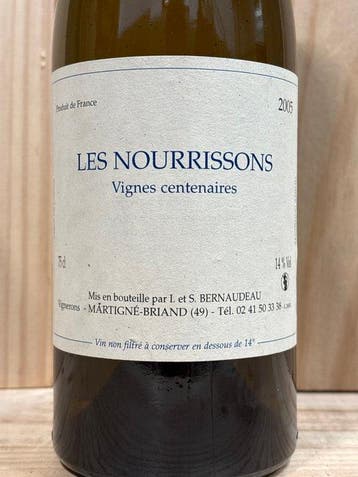 2005 Stéphane Bernaudeau Les Nourrissons - Loire - 1 Fles