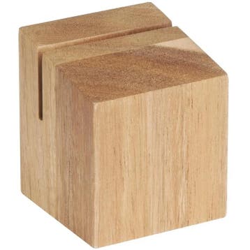 Menuhouder | Hout | 55x55x65(h)mm Olympia, Verzenden, Nieuw in verpakking
