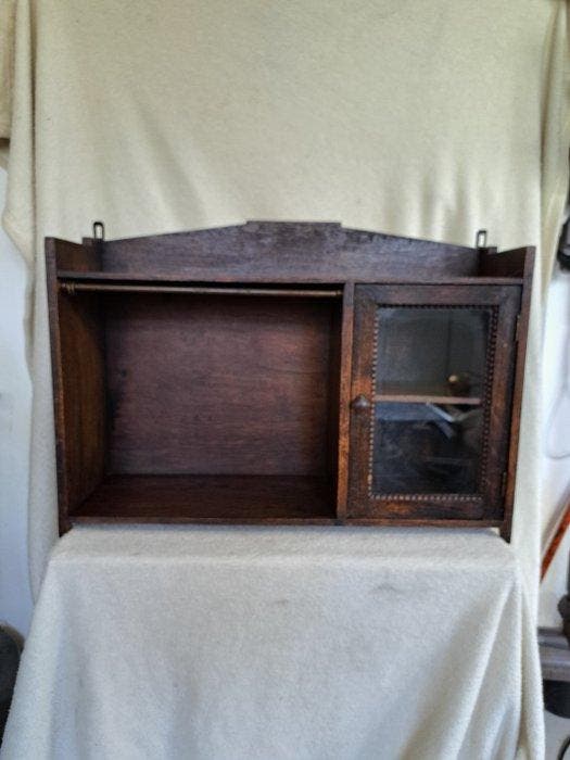 Armoire à pharmacie - Chêne - Placard suspendu, Antiek en Kunst, Antiek | Overige Antiek