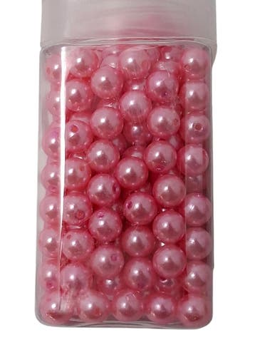 Rijgparels Pearls Soft Pink 12 mm 220 gr. 250 stuks