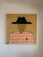 Selin Koca - LONELY RIDER, Antiquités & Art, Art | Peinture | Moderne