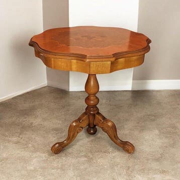 Centre de table - Gueridon - Ronce de noyer - Élégance