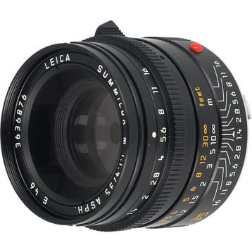 Leica 11874 Summilux-M 35mm f/1.4 ASPH noir | Occasion, Ophalen of Verzenden